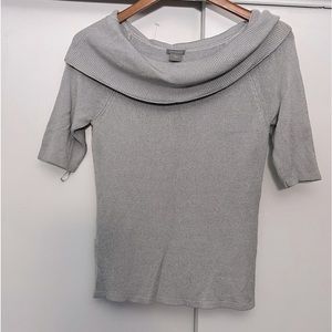 Ann Taylor gray top